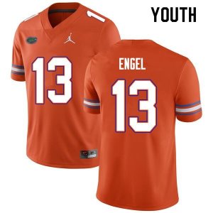 Youth Florida Gators #13 Kyle Engel NCAA Nike Orange Authentic Stitched College Football Jersey HWM4762SP